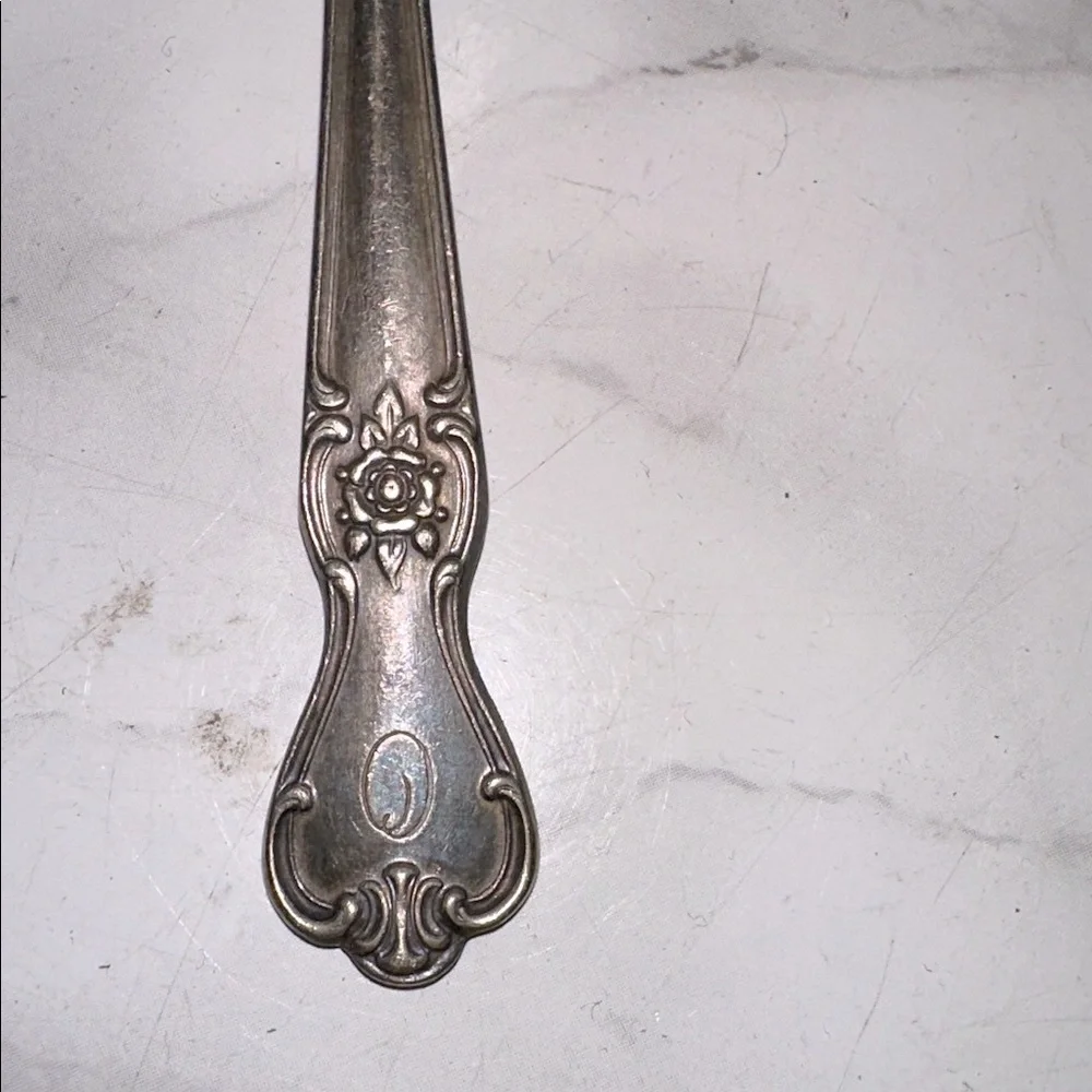 OLD COMPANY PLATE Elegant Silver Spoon